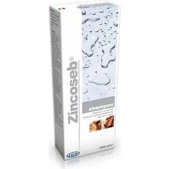Zincoseb Shampoo Antiseborroico Lenitivo per Cani e Gatti 250 ml