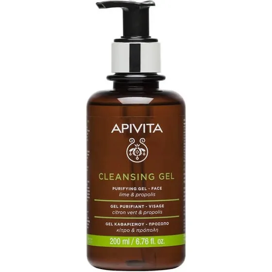 Apivita Cleansing Gel Purificante Viso 200 ml