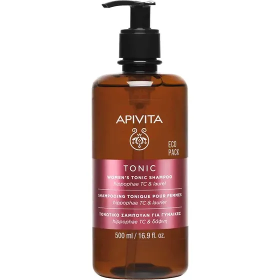 Apivita Shampoo Tonico Anticaduta Eco Pack con Ippofa TC 500ml