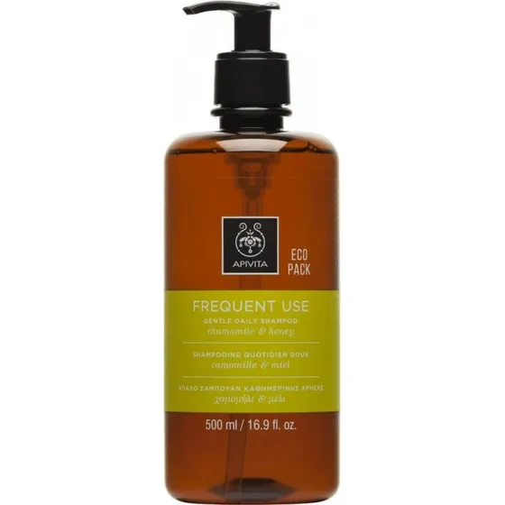Apivita Shampoo Delicato Uso Frequente Ecopack 500 ml