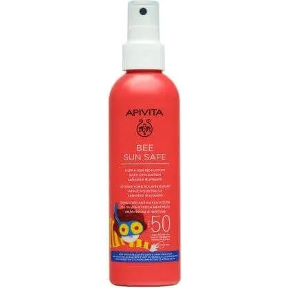 Apivita Bee Sun Safe Spray Protettivo Solare Bambini SPF50, 200 ml