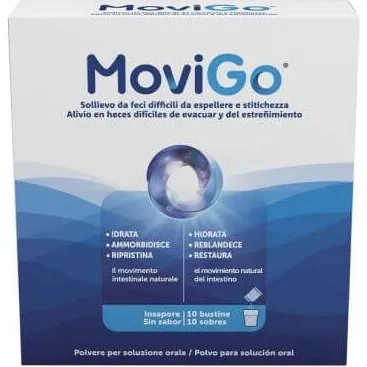 Movigo 10 bustine - Idratazione e regolarità intestinale