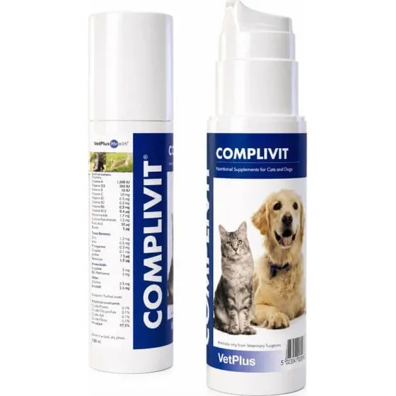 Complivit VetPlus Integratore Alimentare per Cani e Gatti, 150g