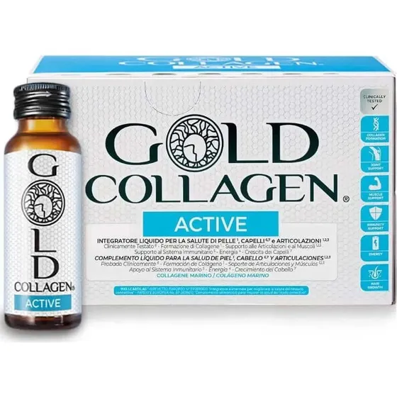 Gold Collagen Active 10 flaconcini da 50 ml