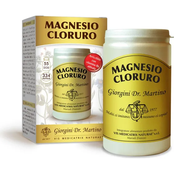 Dr.Giorgini Magnesio Cloruro 200 g - 334 Pastiglie