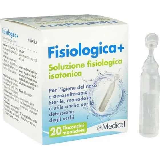 Pic Rinoflux Soluzione Fisiologica Isotonica 20 Flaconcini da 5 ml