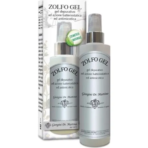 Dr. Giorgini Zolfo Gel Depurativo Antimicotico Viso e Corpo 125 ml