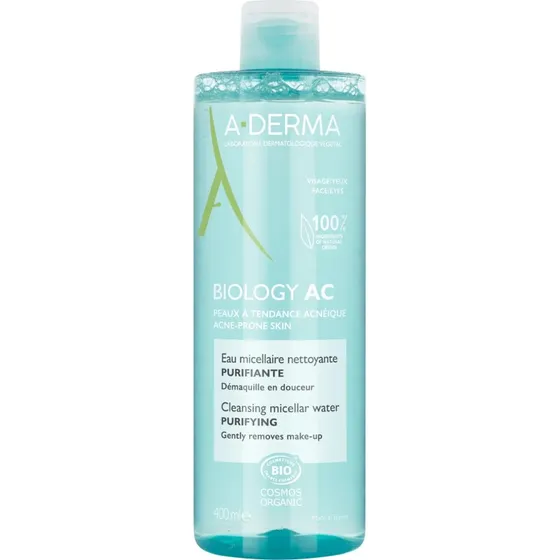 A-Derma Biology Ac Acqua Micellare Detergente Struccante 400 ml