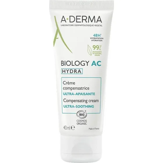 A-Derma Biology AC Hydra Crema Compensatrice Ultra-Lenitiva 40ml