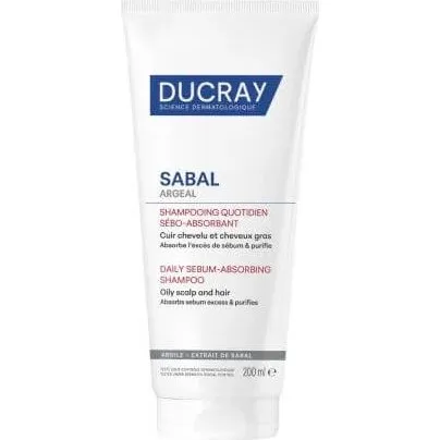 Ducray Sabal Argeal Shampoo Sebo-Assorbente 200 ml