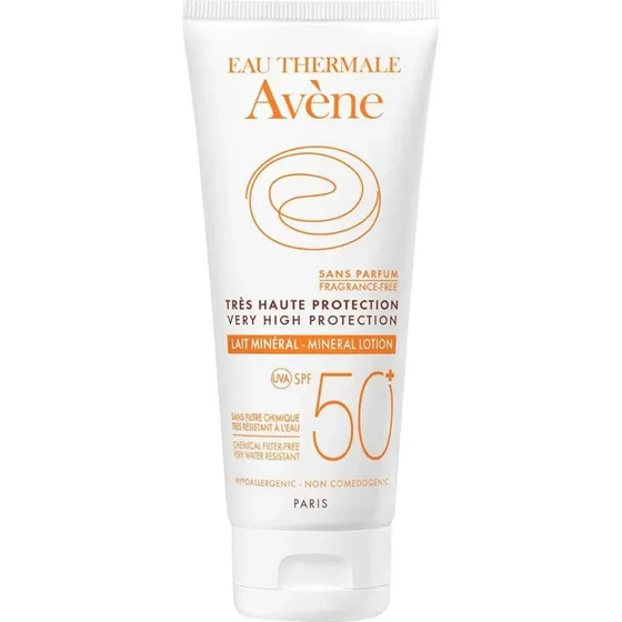 Avène Latte Schermo Minerale SPF50+ 100ml - Protezione Solare Alta