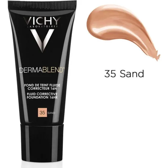 Vichy Dermablend Fondotinta Fluido Coprente Tonalità 35 - 30ml