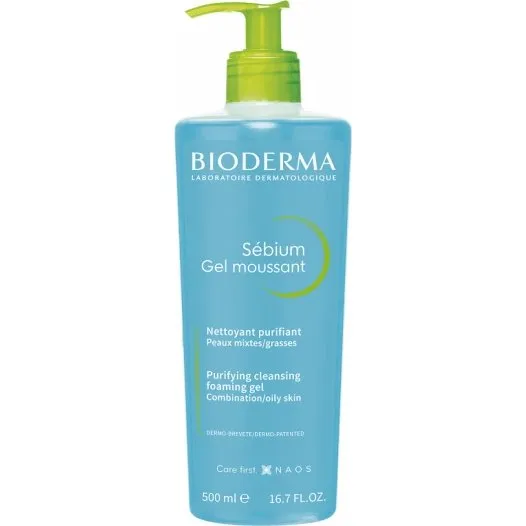 Bioderma Sébium Gel Schiumogeno Detergente 500 ml