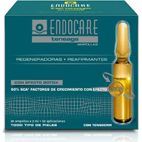 Endocare Tensage Ampolle Trattamento Rigenerante Viso 10x2 ml
