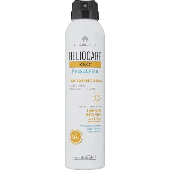 Heliocare 360 Pediatrics Transparent Spray SPF 50+ 200 ml