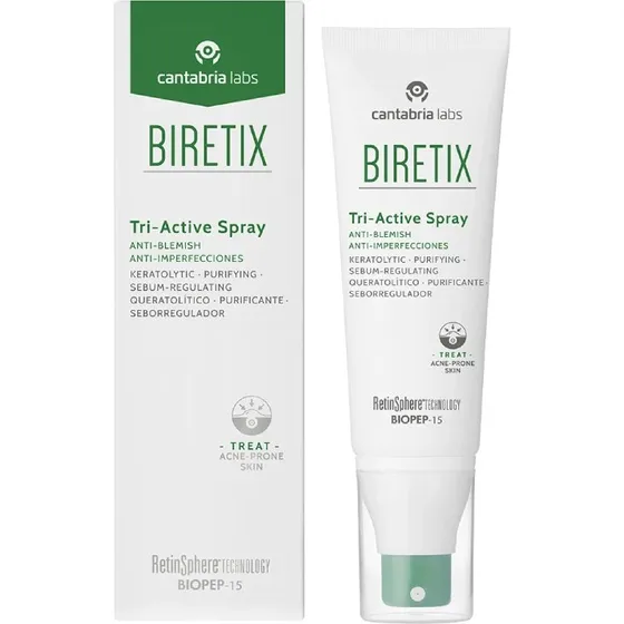 Biretix Triactive Spray Esfoliante Idratante Pelle Acneica 100 ml