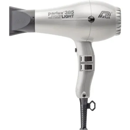 Asciugacapelli Parlux 385 Powerlight Ionic e Ceramic Silver