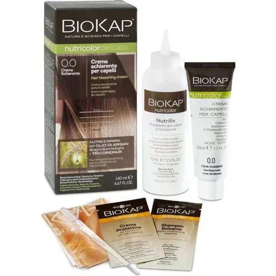 BioKap Nutricolor 0.0 Crema Schiarente per Capelli 140ml