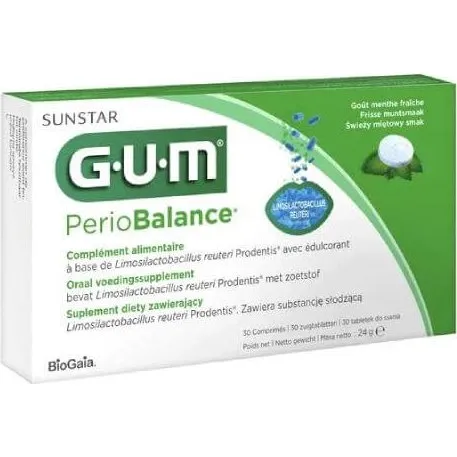 SUNSTAR GUM PerioBalance 30 Compresse Probiotico Orale