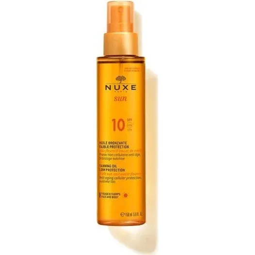 Nuxe Sun Olio Solare Viso e Corpo SPF 10 - 150 ml
