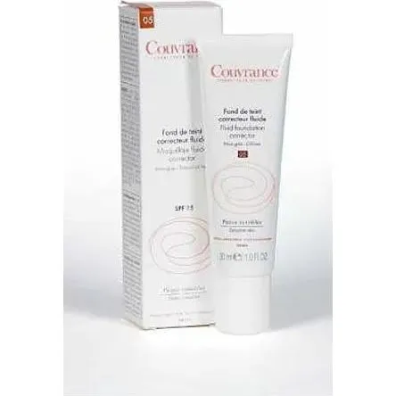 Avène Couvrance Fondotinta Fluido Golden SPF20, 30 ml
