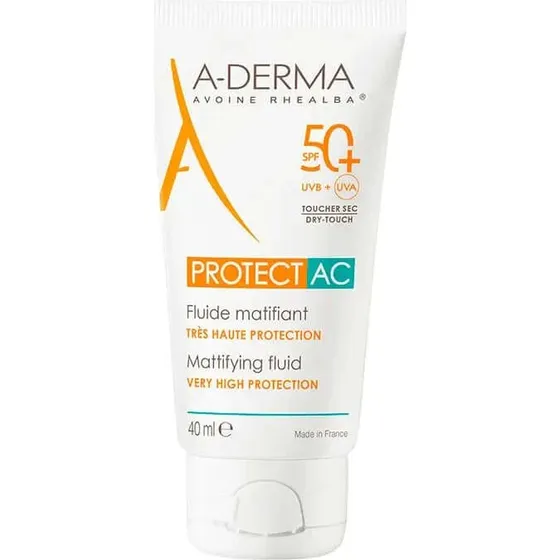 A-Derma Protect AC Fluido Opacizzante SPF 50+ 40ml