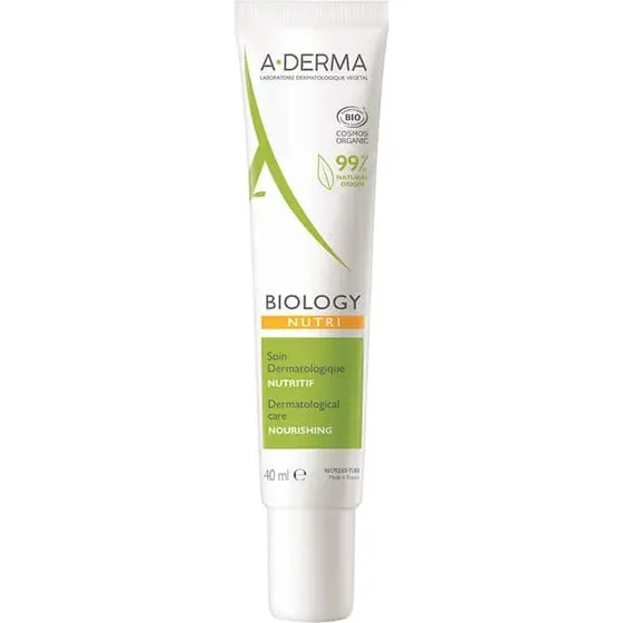 A-Derma Biology Nutri Trattamento Dermatologico Viso 40ml