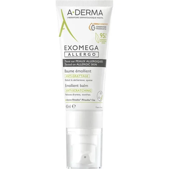 A-Derma Exomega Allergo Baume Emolliente 40ml