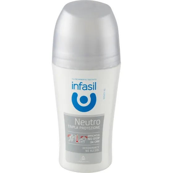 Infasil Deodorante Roll-On Neutro Tripla Protezione 50ml