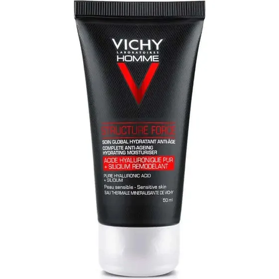 Vichy Homme Structure Force Trattamento Anti-Età Viso e Occhi 50ml