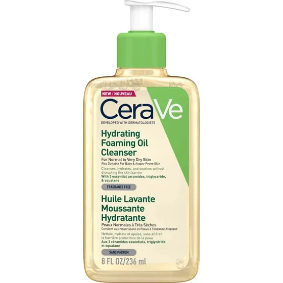 CeraVe Olio Detergente Idratante Schiumogeno 236ml