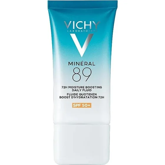 Vichy Minéral 89 Fluido Idratante 72H SPF 50+ con Acido Ialuronico 50ml