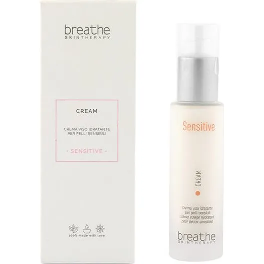 Breathe Sensitive Cream 50ml Crema Viso per Pelli Sensibili