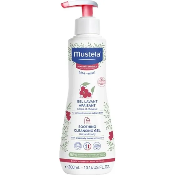 Mustela Gel Detergente Lenitivo Corpo e Capelli 300ml