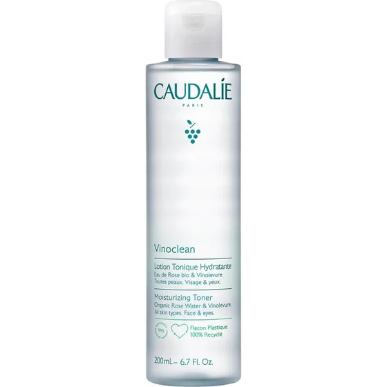 Caudalie Vinoclean Lozione Tonica Idratante Viso 200 ml