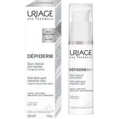 Uriage Depiderm Trattamento Intensivo Anti-Macchie, 30 ml