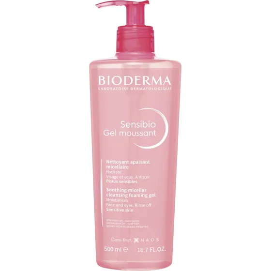 Bioderma Sensibio Gel Detergente Schiumogeno Delicato 500 ml