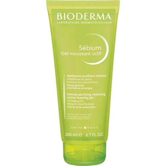 Bioderma Sébium Gel Moussant Actif 200 ml