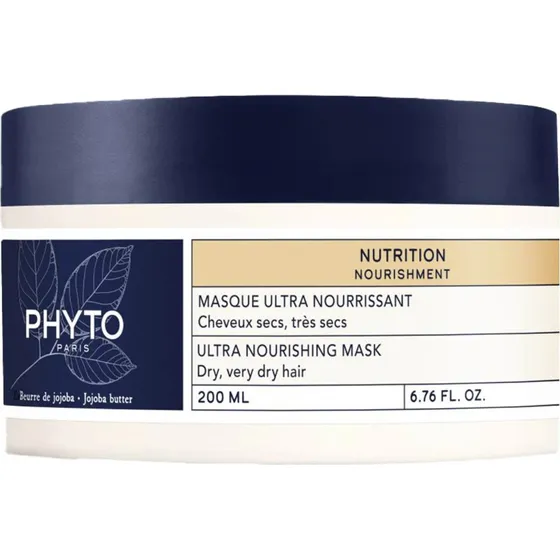 Phyto Nutrition Maschera Nutriente per Capelli Secchi e Molto Secchi, 200 ml