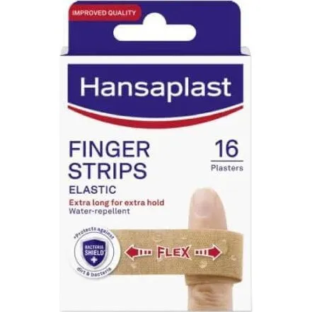 Hansaplast Cerotti Elastici per Dita Extra Lunghi - 16 Pezzi