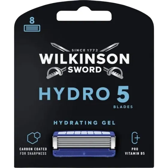 Wilkinson Sword Hydro 5 Skin Protection Lame di Ricambio, 8 pezzi