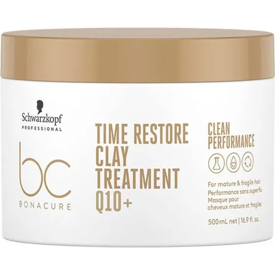 Schwarzkopf Professional BC Bonacure Time Restore Maschera all'argilla 500ml