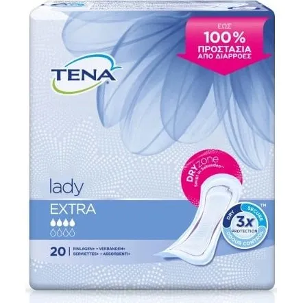 Tena Lady Extra Assorbenti Ultra Assorbenti, 20 Pezzi