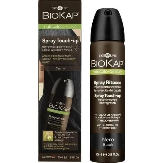 Biokap Nutricolor Ritocco Spray Nero 75 ml