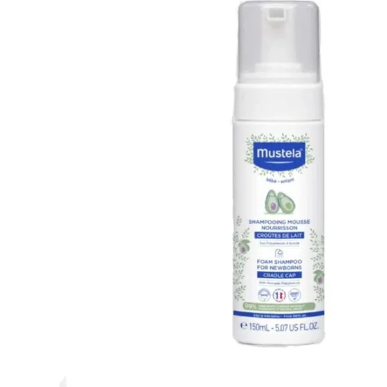 Mustela Shampoo Mousse per Crosta Lattea 150 ml
