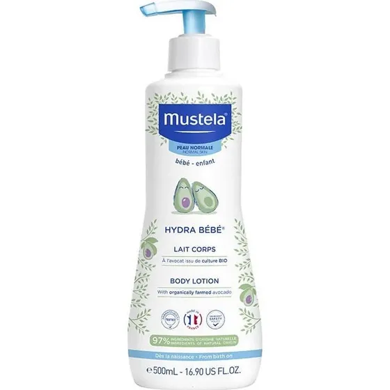 Mustela Hydra Bebé Latte Idratante Corpo per Neonati e Bambini 500 ml