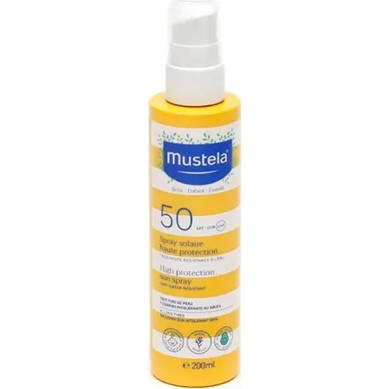 Mustela Latte Solare SPF 50 Spray 200 ml