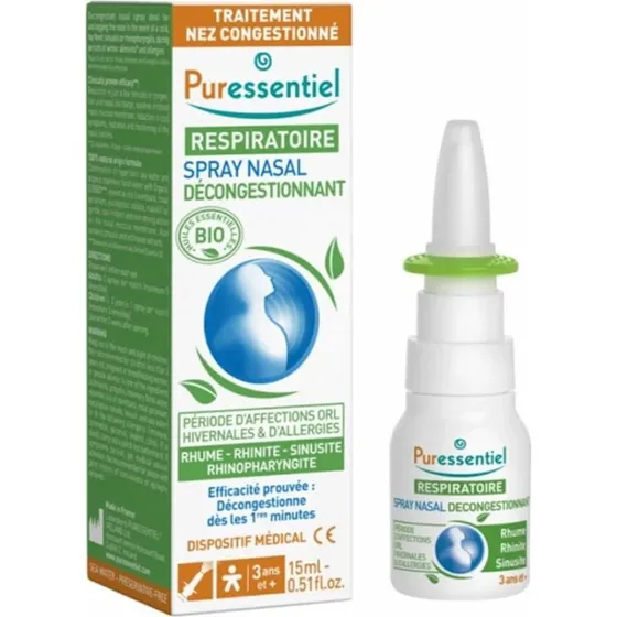 Puressentiel Spray Nasale Decongestionante Ipertonico 15ml