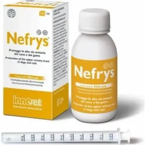 Nefrys Benessere Vie Urinarie Cani e Gatti con Siringa Dosatrice 100 ml