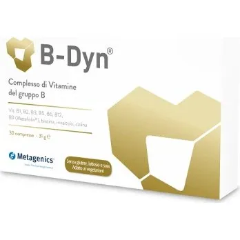 Metagenics B-Dyn Integratore Vitamina B 30 Compresse